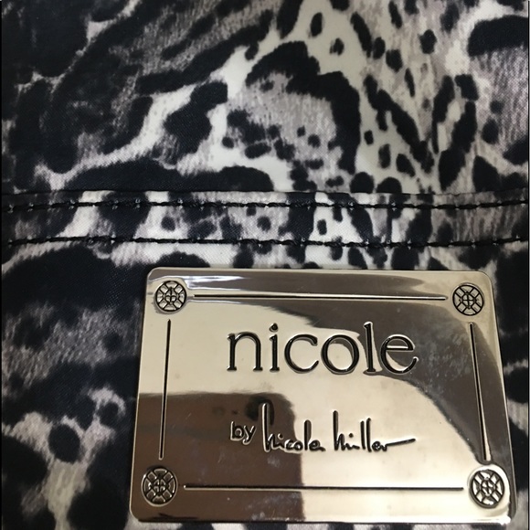 NICOLE by NICOLE MILLER Leopard Print Satchel - Picture 3 of 5